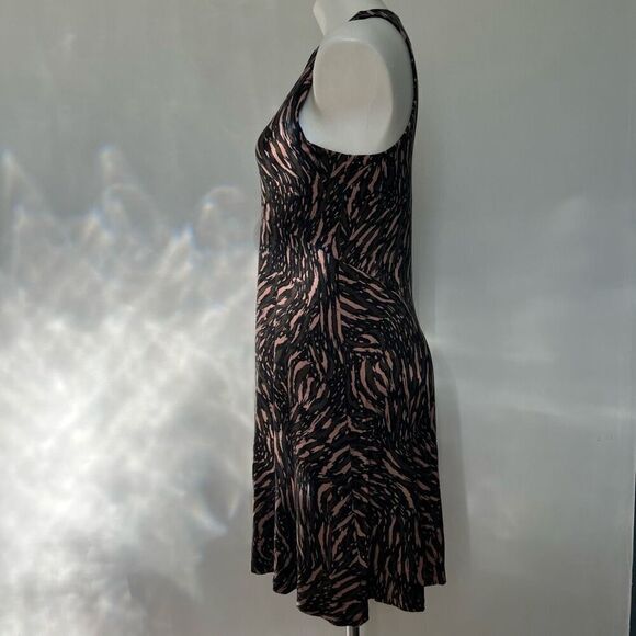 Athleta ABSTRACTION BLACK SLEEVELESS SANTORINI THERA DRESS - Picture 10 of 11